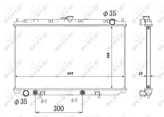 chlodnica-silnika-53695-nrf-numer-katalogowy-oryginalu-nissan-214602f300-nissan-214609f510-nissan-214609f511