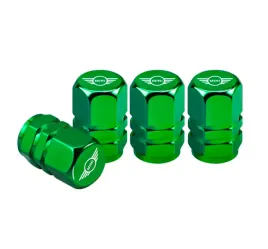 zielone-nowoczesne-nakretki-na-wentyle-mini-cooper-premium-logo-mini-cooper