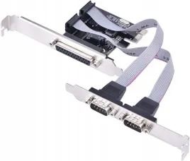 kontroler-adapter-pci-e-1x-lpt-db25-2x-rs232-db9