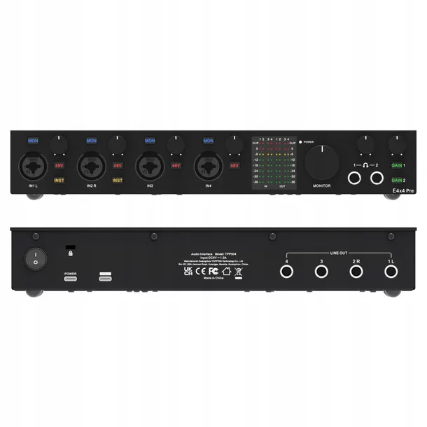 topping-e4x4-pre-profesjonalny-studyjny-interfejs-interface-usb-audio-black-kolor-czarny