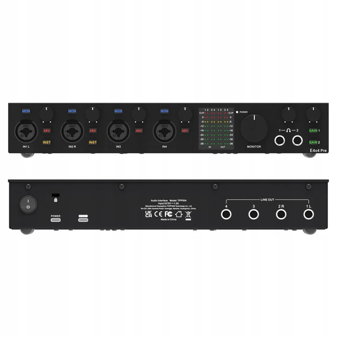 topping-e4x4-pre-profesjonalny-studyjny-interfejs-interface-usb-audio-black