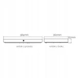 polka-do-projektora-suprema-ust-projector-platform-kolor-czarny