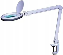 lampa-stolowa-8w-led-z-lupa-x2-25-biala-mocowanie-do-blatu-vtlamp-5d-ledn1