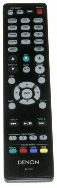 pilot-denon-rc1192-avr-x2100w