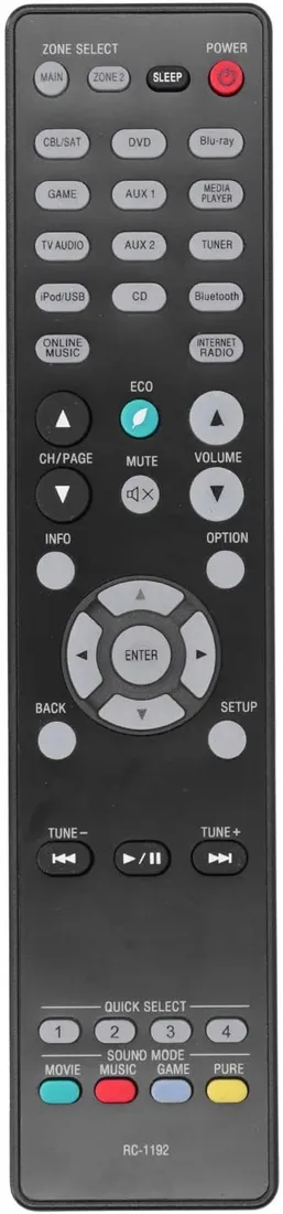 pilot-denon-rc1192-avr-x2100w