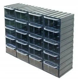 organizer-zamkniety-konger-z-20-przezroczystymi-szufladkami