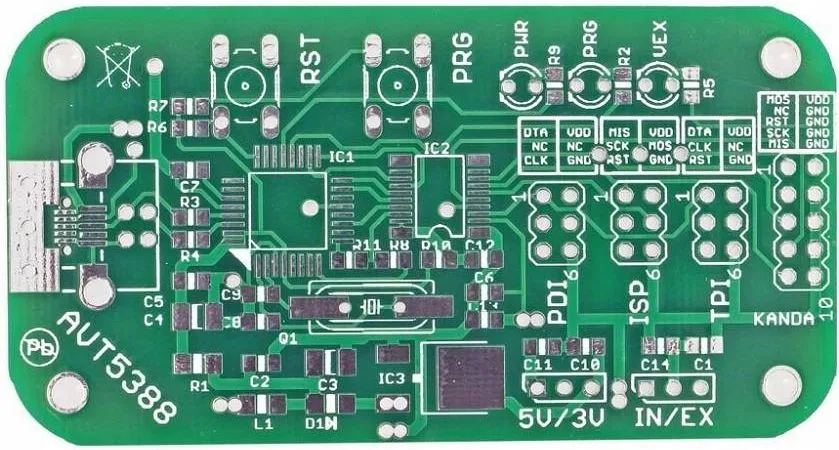 programator-avr-isp-mkii-avt5388-pcb