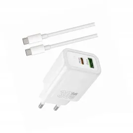 szybka-ladowarka-usb-c-gan-30w-z-dlugim-kablem-2m-do-xiaomi-mi-10t