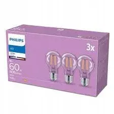 3xphilips-led-7w-60w