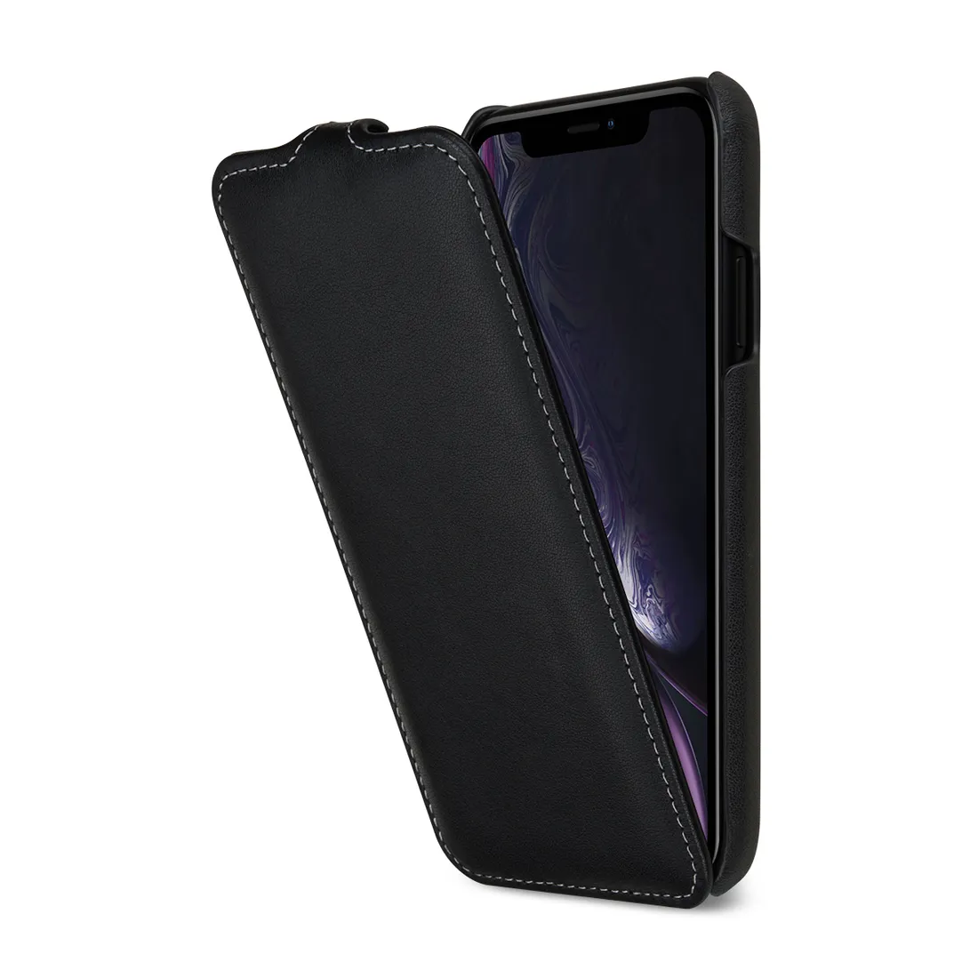 baroon-slim-flip-black-elegance-etui-do-iphone-xr-stan-nowy