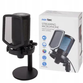 mikrofon-nor-tec-mikrofon-ze-swiatlem-led
