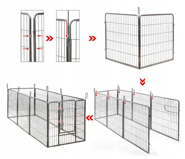 klatka-dla-psa-feandrea-ppk88g-dlugosc-160-cm