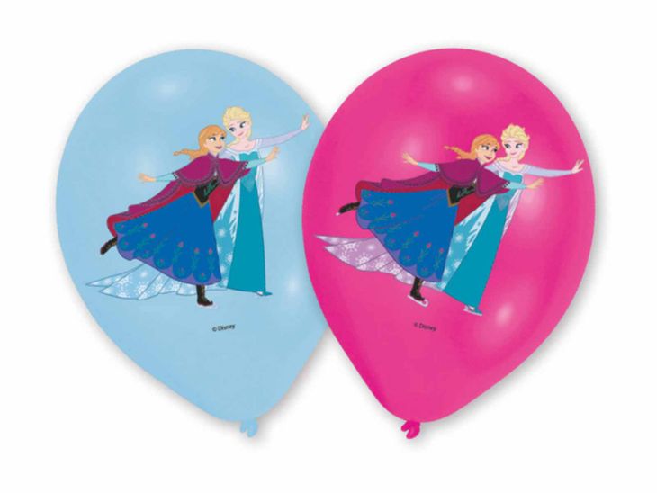Balony urodzinowe Frozen - Kraina Lodu - 27 cm - 6 szt