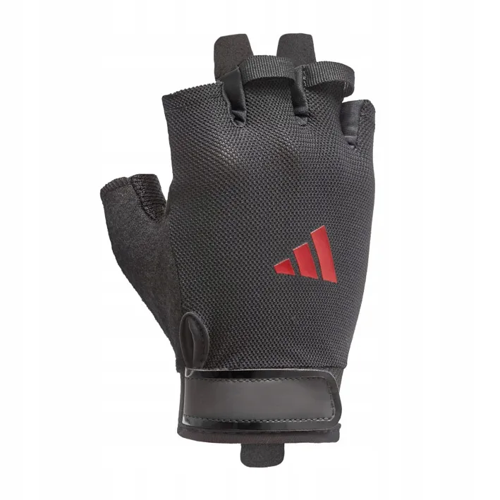 adidas-essential-training-gloves-czerwone-m
