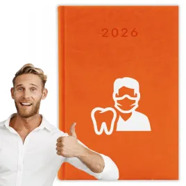 kalendarz-2026-a5-pomaranczowy-planer-niedziele-swieta-dla-dentysty-06