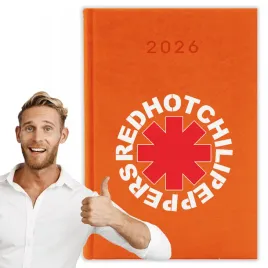 kalendarz-2026-a5-pomaranczowy-planer-niedziele-imp-red-hot-chili-peppers