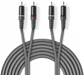 kabel-nedis-76-5053-05-2x-rca-cinch-2x-rca-cinch-5-m
