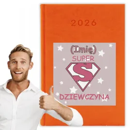 kalendarz-2026-a5-pomaranczowy-planer-niedziele-dla-dziewczyny-04-imie