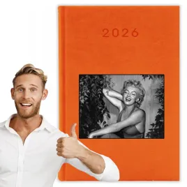 kalendarz-2026-a5-pomaranczowy-planer-niedziele-swieta-marilyn-monroe-12