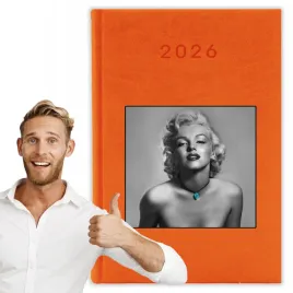 kalendarz-2026-a5-pomaranczowy-planer-niedziele-swieta-marilyn-monroe-13
