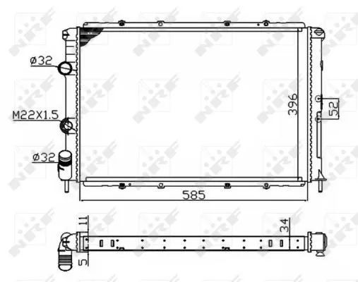 chlodnica-silnika-509503a-nrf-waga-produktu-10-kg