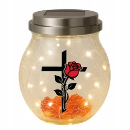znicz-solarny-led-lampion-na-grob-statuetka-na-cmentarz-roza-krzyz-nowosci