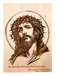 grawerowany-w-drewnie-jezus-pamiatka-1-komunii