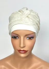 elegancki-turban-damski-ela-ecru-czapka-z-podszewka-mieciutka-drapowana