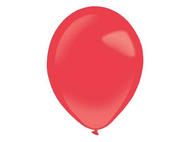 Balony dla dekoratorów lateksowe pastelowe - czerwone - 28 cm - 50 szt.