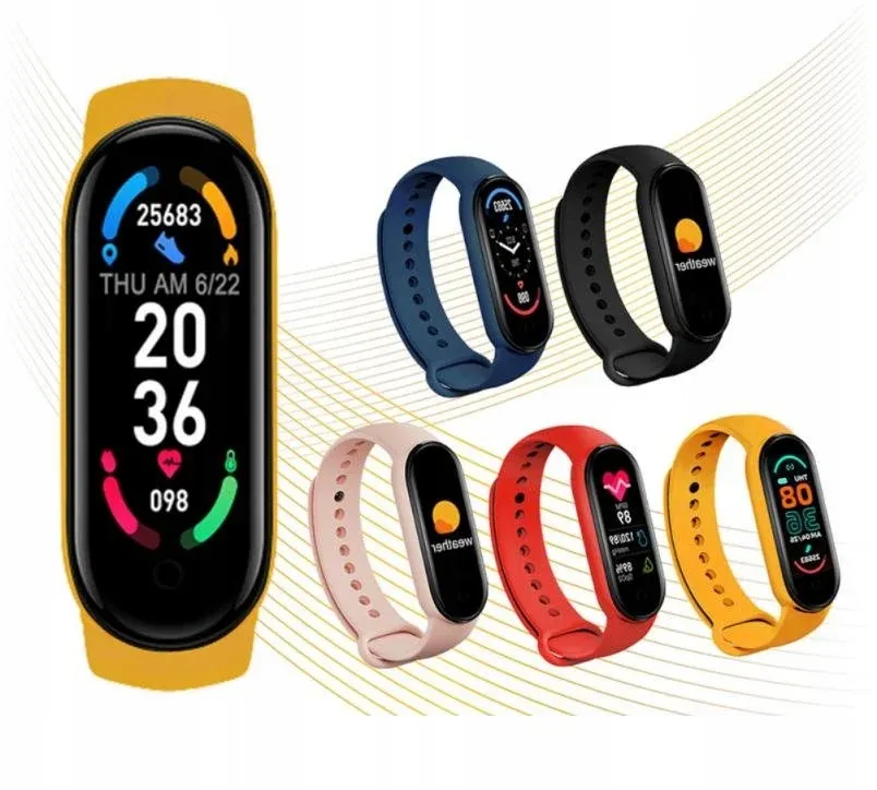 opaska-mi-band-5-6-zolta-stan-nowy