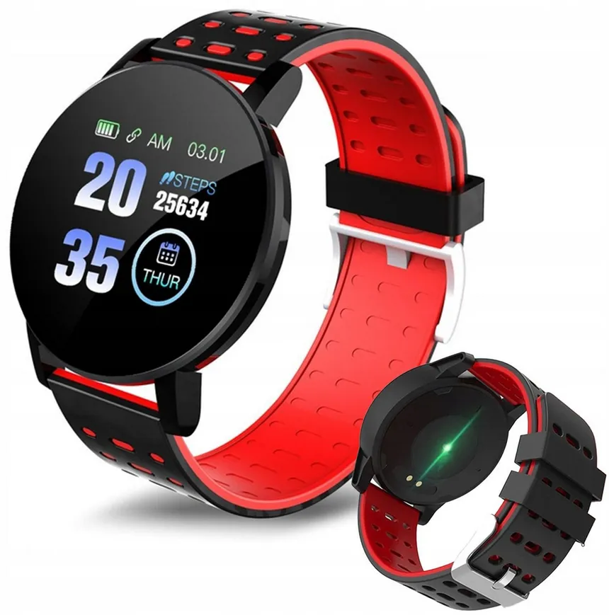 smart-band-119s-czarno-czerwony-stan-nowy
