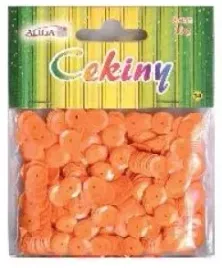 aliga-cekiny-pastelowe-pomaranczowe-10-g