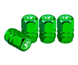 zielone-designerskie-nakretki-na-wentyle-do-alfa-romeo-z-logo-alfa-romeo