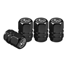 designerskie-czarne-aluminiowe-nakretki-wentylkow-do-subaru-z-logo-subaru