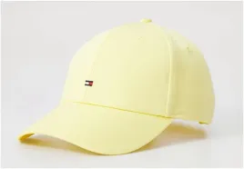 czapka-z-daszkiem-tommy-hilfiger-zolta-z-logo