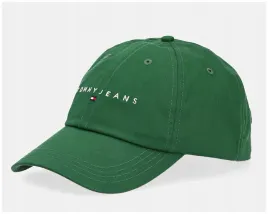 czapka-z-daszkiem-tommy-jeans-zielona-z-logo