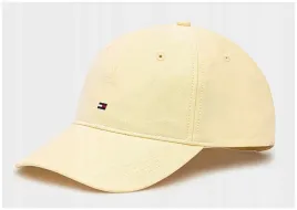 czapka-z-daszkiem-tommy-hilfiger-zolty-z-logo