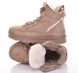 brazowe-ocieplane-sniegowce-damskie-buty-zimowe-sznurowane-klasyczne-modne