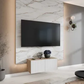 szafka-rtv-wiszaca-noe-szerokosc-100-cm-dab-artisan-bialy-mat-ryflowany-f
