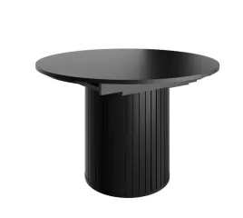 stol-zante-za9-rozkladany-120-160-cm-czarny-okragly-ryflowany-nowoczesny