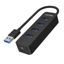 unitek-hub-usb-a-4-porty-usb-3-1-aktywny-10-w