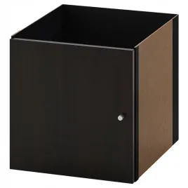 wklad-z-drzwiami-czarny-braz-33x33-kallax-ikea
