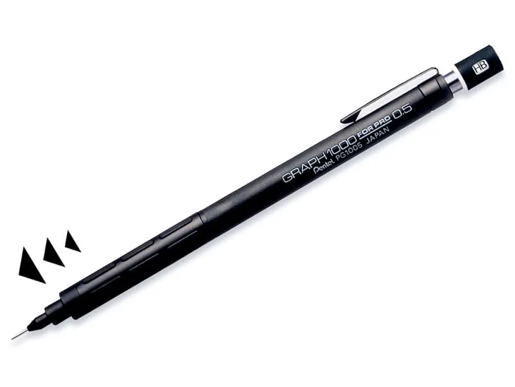 olowek-pentel-graph-1000-for-pro-0-5-stan-nowy-liczba-sztuk-w-zestawie-1