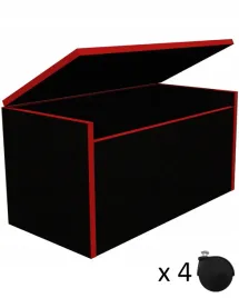 skrzynia-zabawki-ubrania-czarno-czerwona-kolka