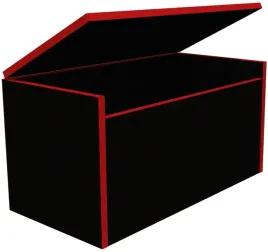 skrzynka-skrzynia-pojemnik-zabawki-czarno-czerwona