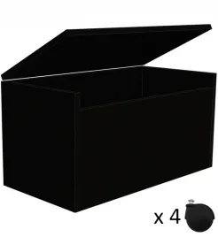 skrzynia-zabawki-ubrania-czarna-na-kolkach