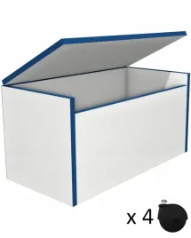 skrzynia-zabawki-ubrania-bialo-granatowa-kolka