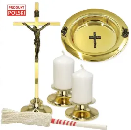 komplet-zestaw-koledowy-zloty-koleda-pasyjka-krzyz-kropidlo-lichtarz