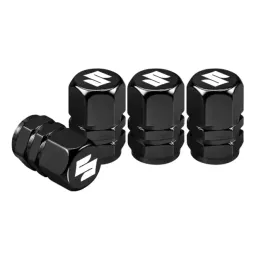designerskie-czarne-aluminiowe-nakretki-wentylkow-do-suzuki-z-logo-suzuki