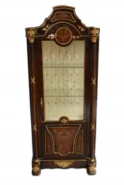 witryna-francuska-styl-empire-gablotka-serwantka-regal-salon-zdobienia